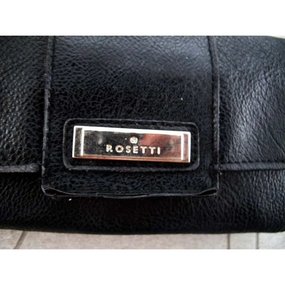 Rosetti wallet , pockets for money, coins, cards ID used wallet black